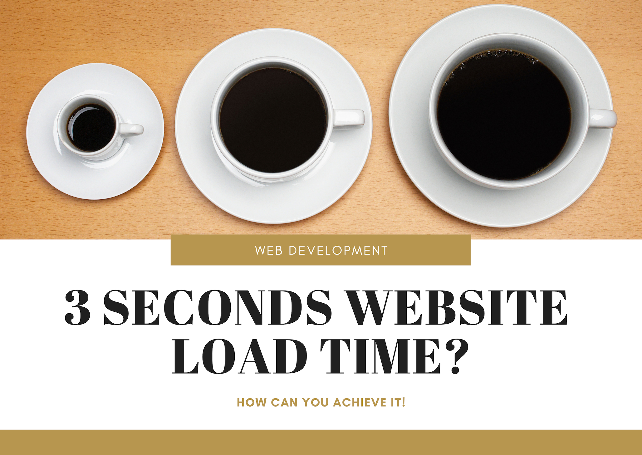 3 Seconds Website Load Time? How Can You Achieve It!